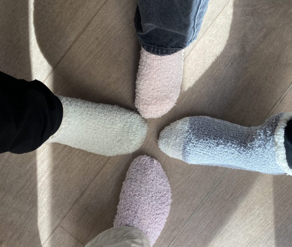 Espace propreté 54 Image des chaussettes que nous utilisons chez Espace Propreté.