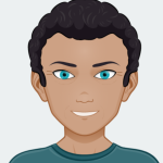 avatar_homme_brun_yeux_bleus Avatar d'un agent d'entretien brun aux yeux bleus