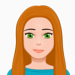avatar_femme_rousse_yeux_verts Avatar d'une agente d'entretien rousse aux yeux verts